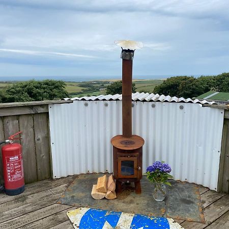 Coastal Stay Bell Tent Porthgain Luaran gambar