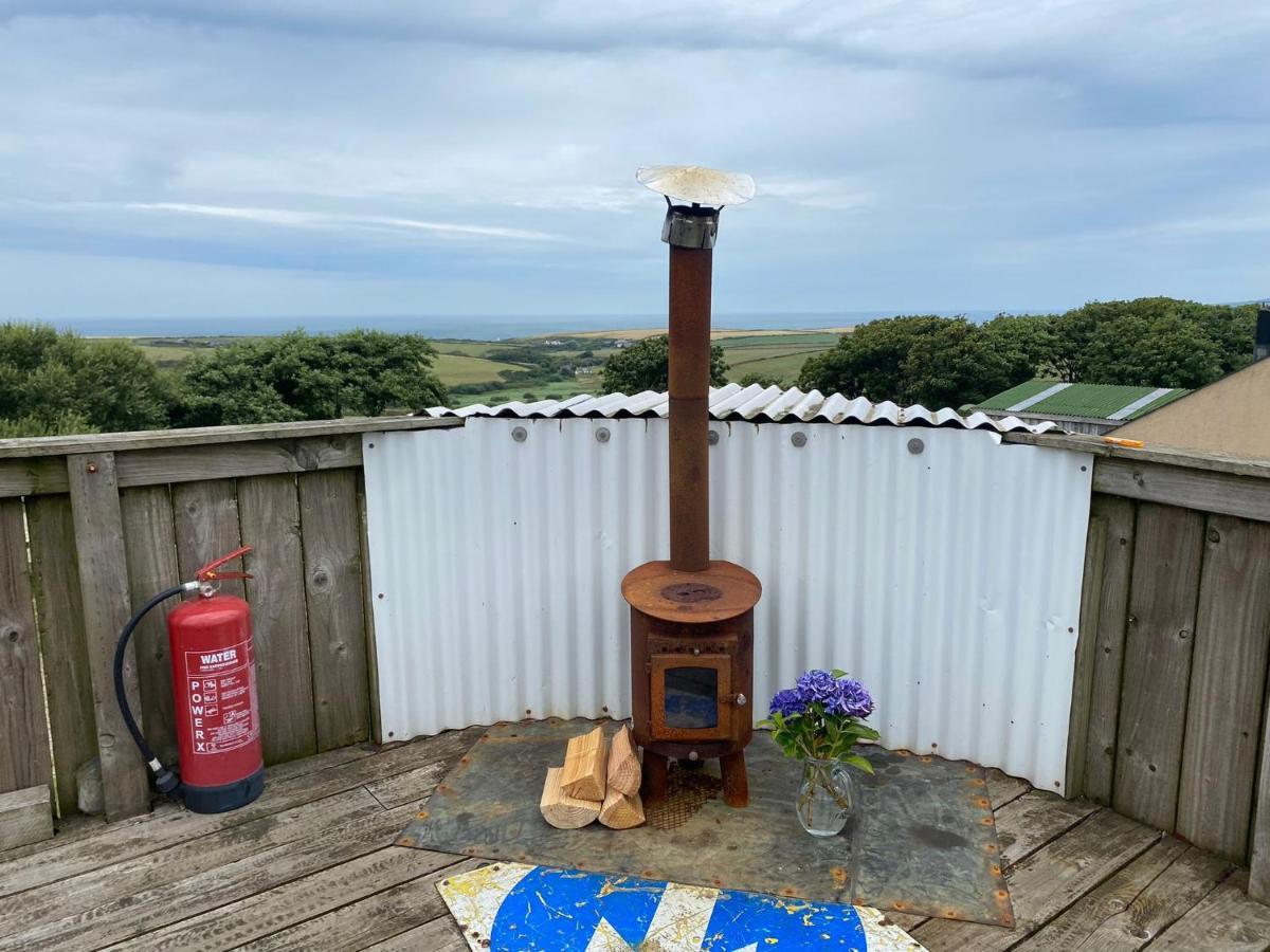 Coastal Stay Bell Tent Porthgain Luaran gambar